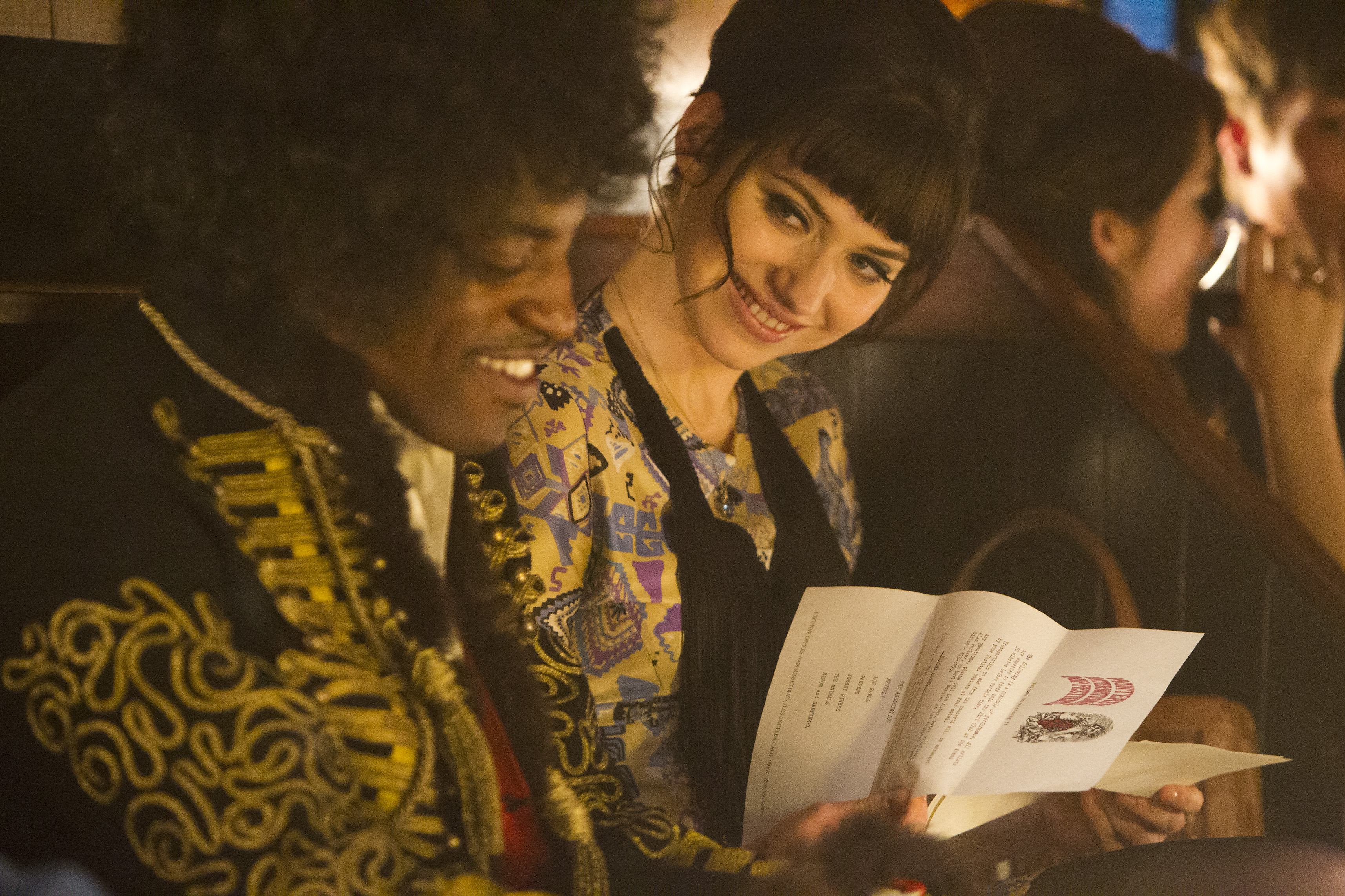 Still of André Benjamin and Imogen Poots in Jimi: All Is by My Side (2013)
