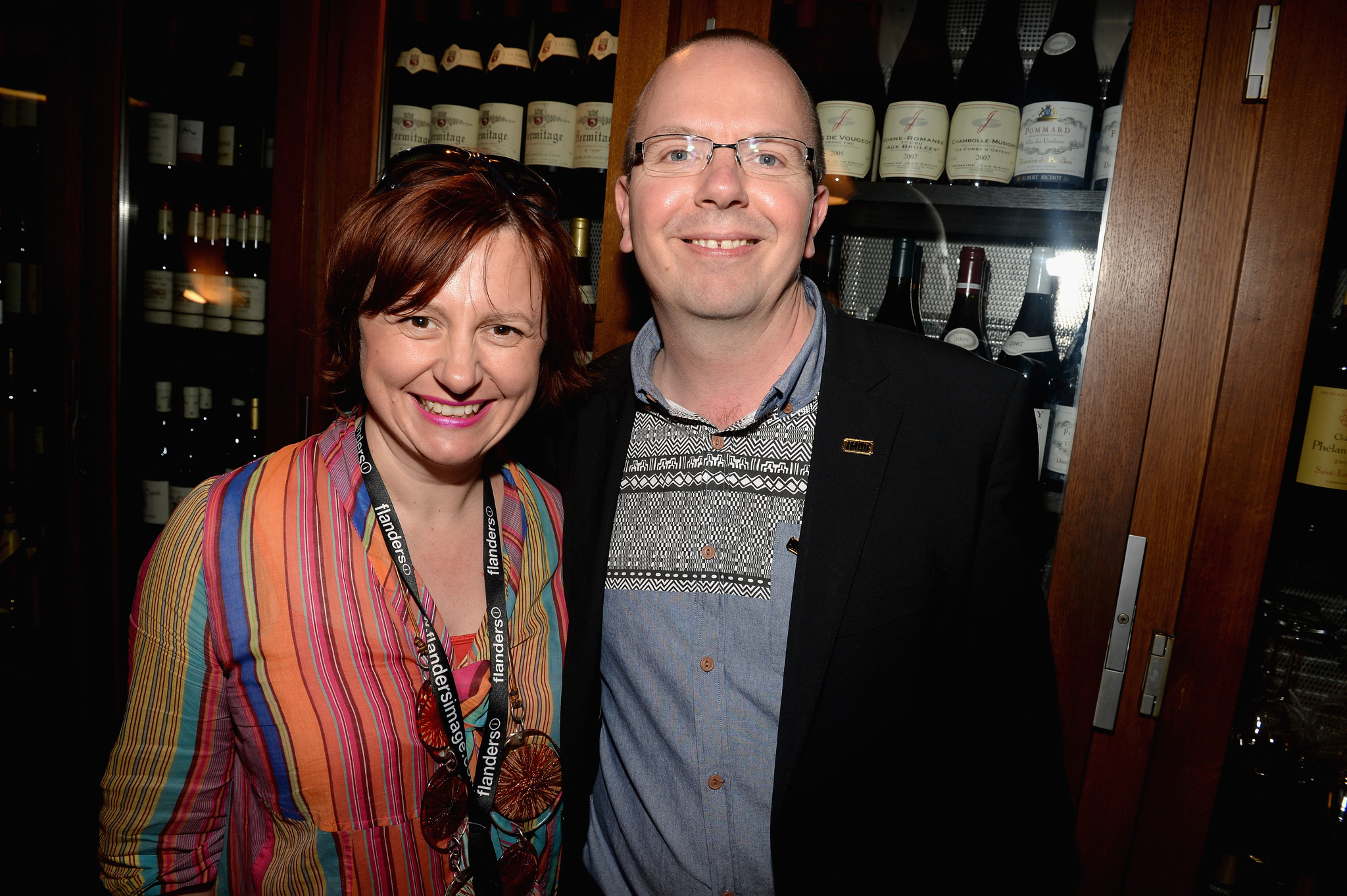 BFI's Claire Stewart and IMDb founder Col Needham attend the IMDB's 2013 Cannes Film Festival Dinner Party during the 66th Annual Cannes Film Festival at Restaurant Mantel on May 20, 2013 in Cannes, France.