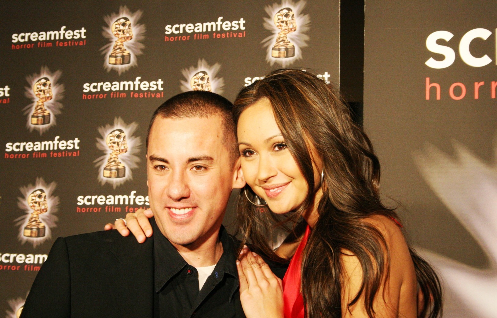 Michael Dougherty and Moneca Delain at event of Trick 'r Treat (2007)