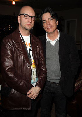 Peter Gallagher and Steven Soderbergh