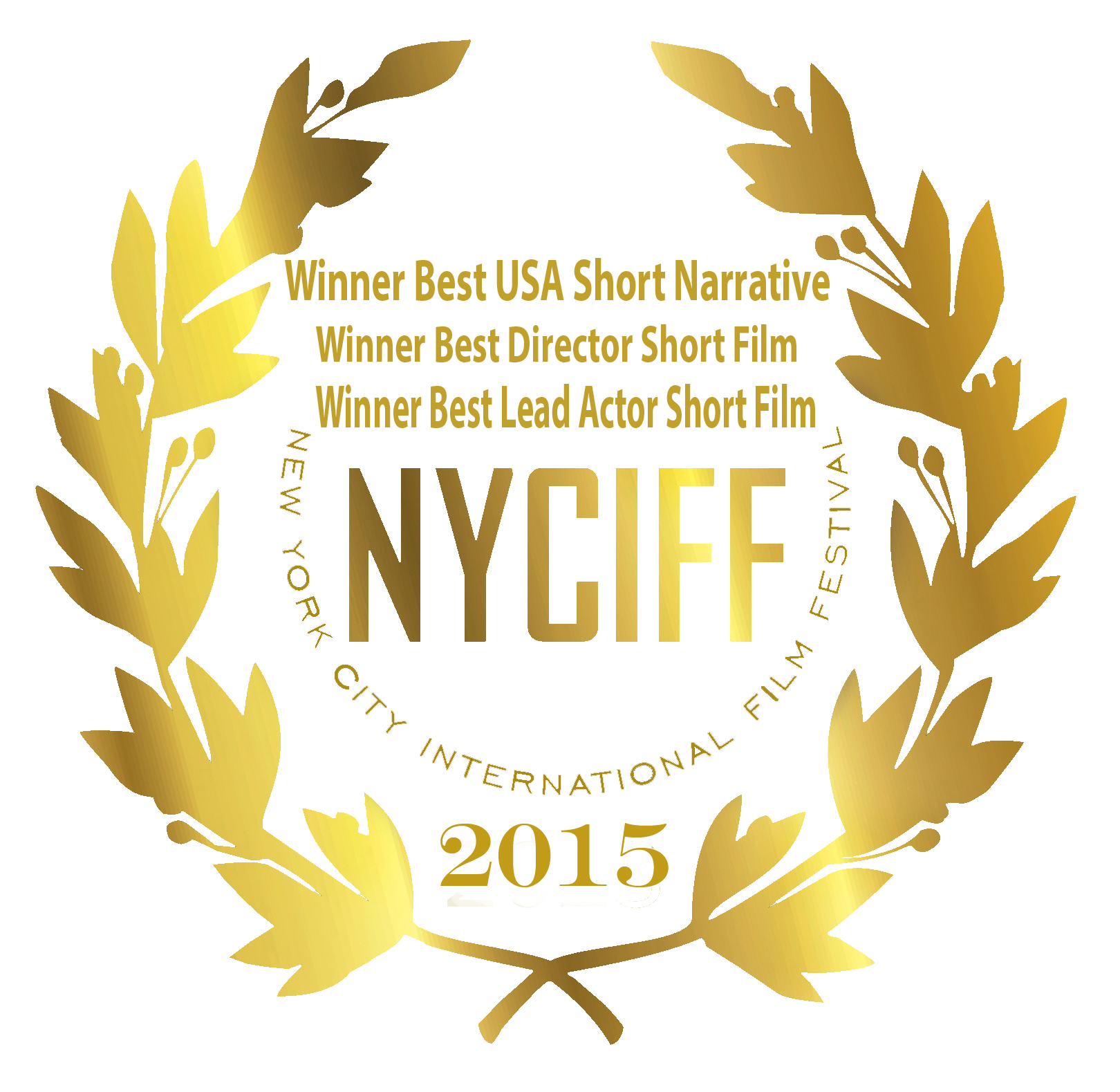George Pogatsia was the recipient of the Best Lead Actor In a Short Film and Best Director In a Short Film awards at the 2015 NYCIFF. 