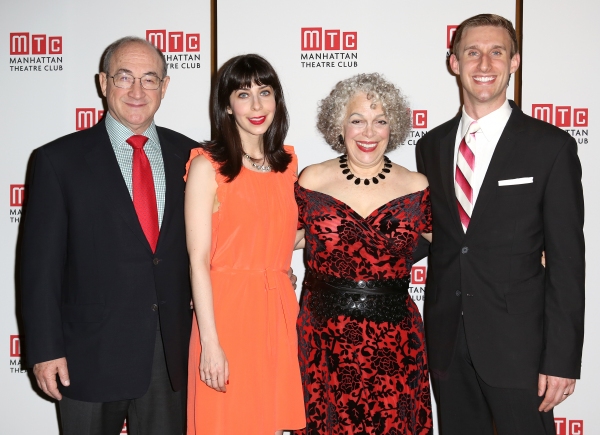 Audrey Lynn Weston with Todd Susman, Marilyn Sokol and Bill Army at Manhattan Theatre Club's 2013 Spring Gala.