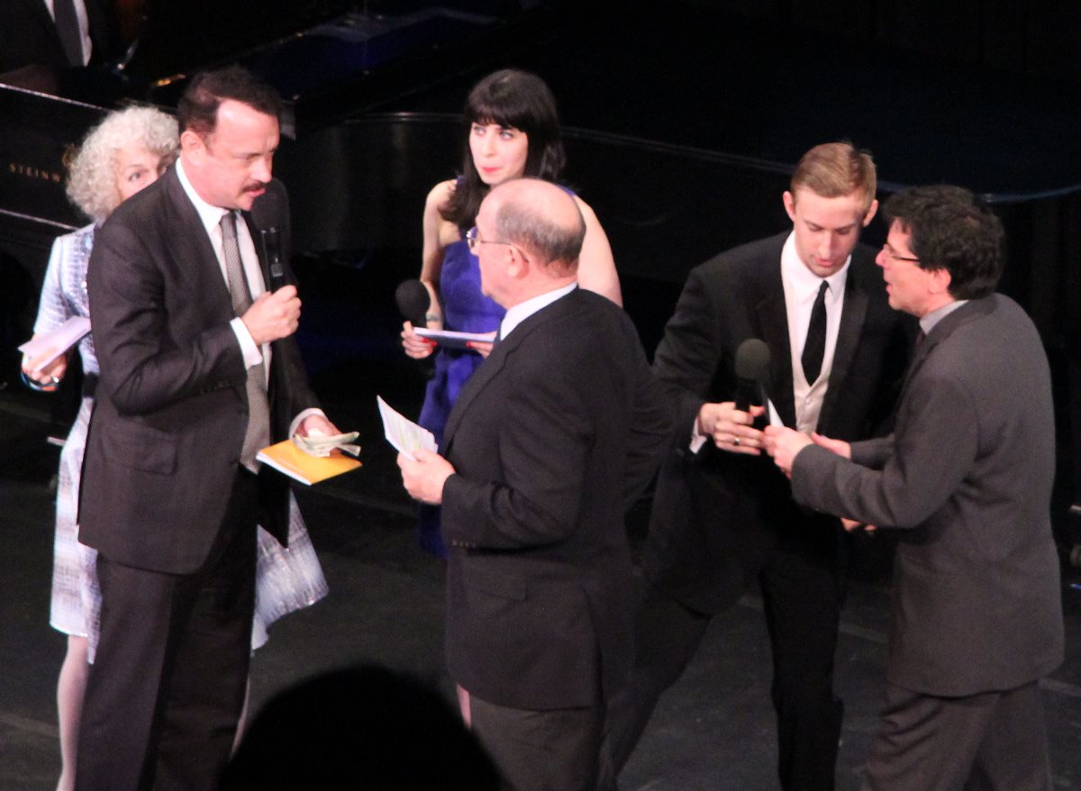 Audrey Lynn Weston, Tom Hanks and the cast of 