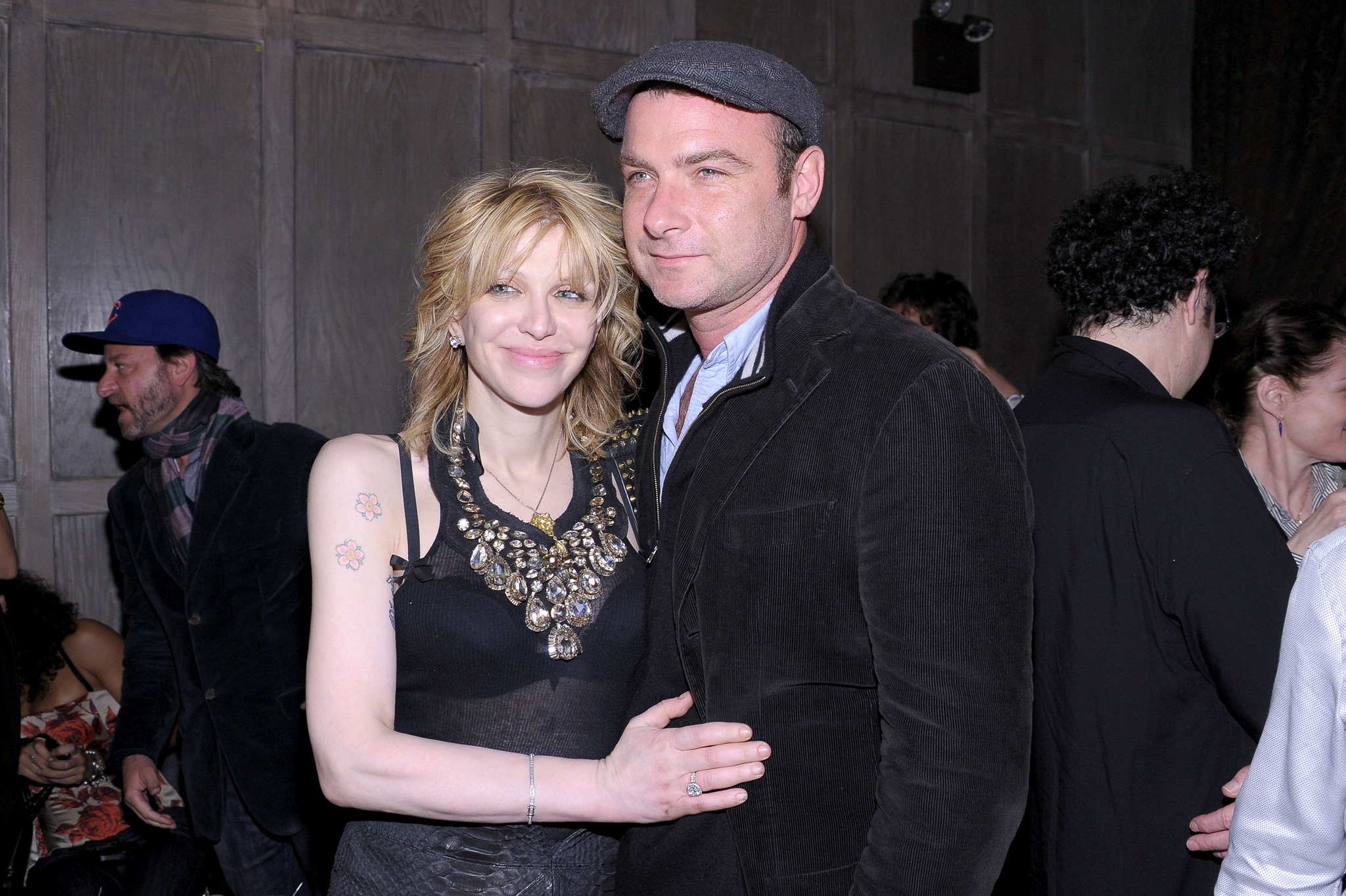 Liev Schreiber and Courtney Love