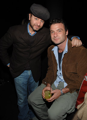 Liev Schreiber and Fisher Stevens