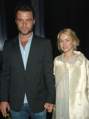 Liev Schreiber and Naomi Watts