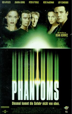 Ben Affleck, Rose McGowan, Peter O'Toole, Liev Schreiber and Joanna Going in Phantoms (1998)