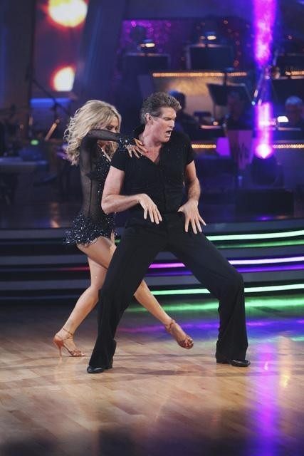 Still of David Hasselhoff and Kym Johnson in Dancing with the Stars (2005)