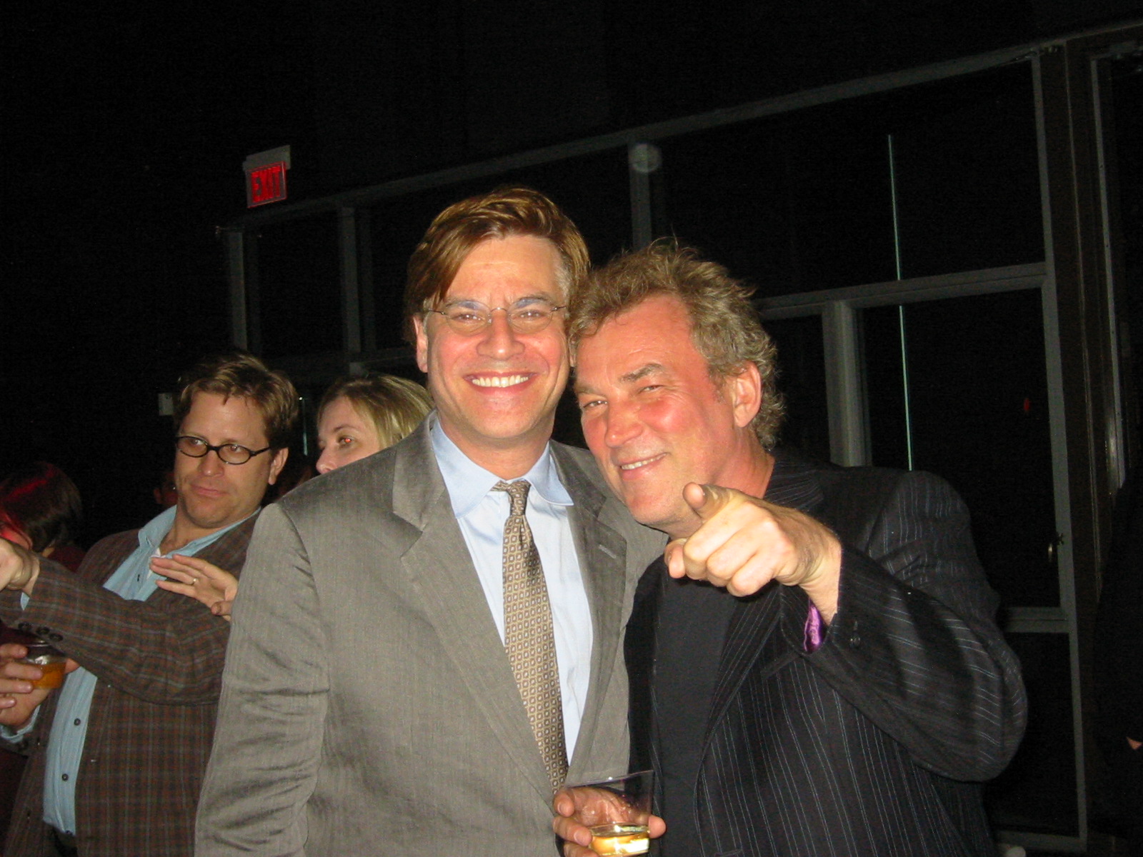 Aaron Sorkin, Playwright & Des MacAnuff, Director - The Farnsworth Invention, Premiere