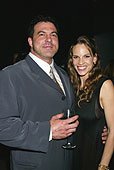 Grant Roberts with Hillary Swank