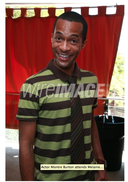Actor Montre Burton attends Melanie Segal's Emmy House on September 19, 2008 in Los Angeles, California.