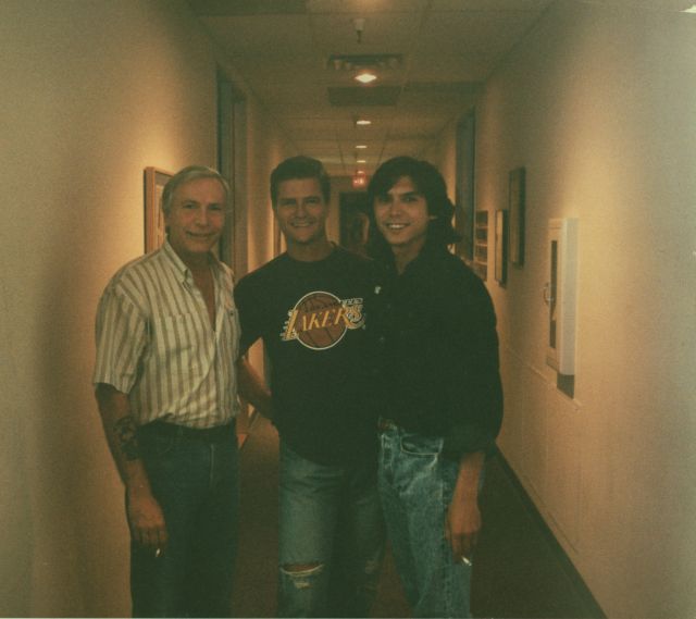 Adam Roarke, Dean Denton, Lou Diamond Phillips at the Film Actors Lab in Dallas, TX