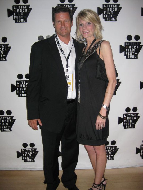 Dean Denton and Julie Denton at the Little Rock Film Festival 2011.