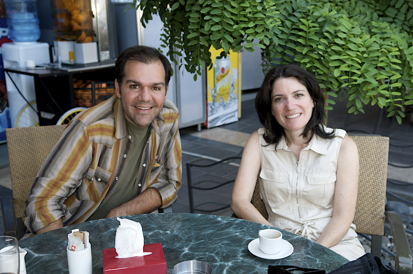 With filmmaker Carla Garapedian shooting segments in Armenia for the 2010 ArmeniaFund Telethon