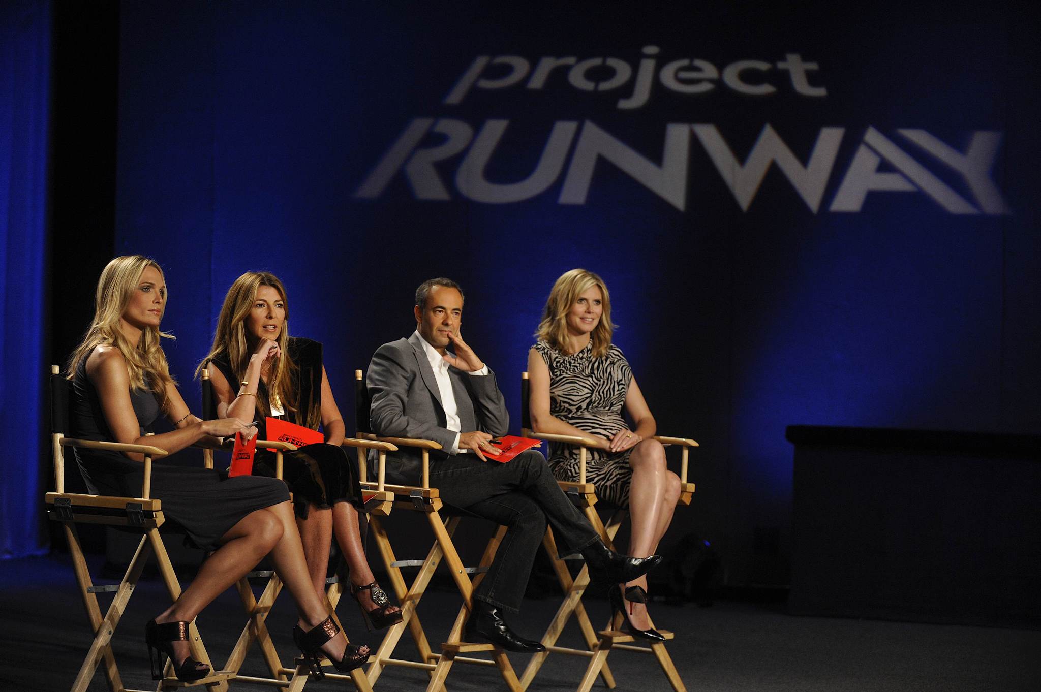 Still of Heidi Klum and Nina Garcia in Project Runway: Takin' It to the Streets (2010)