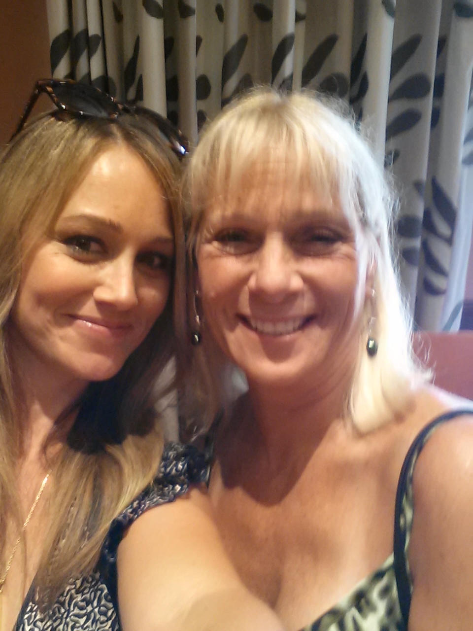 Selfie: shown here with Hey Dude co-star Christine Taylor @ ATX Festival 2014