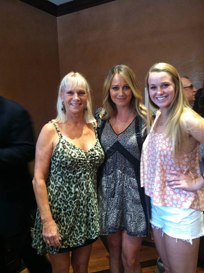 Shown here at 2014 ATX Festival with Christine Taylor and daughter, JJ Bailey (far right)