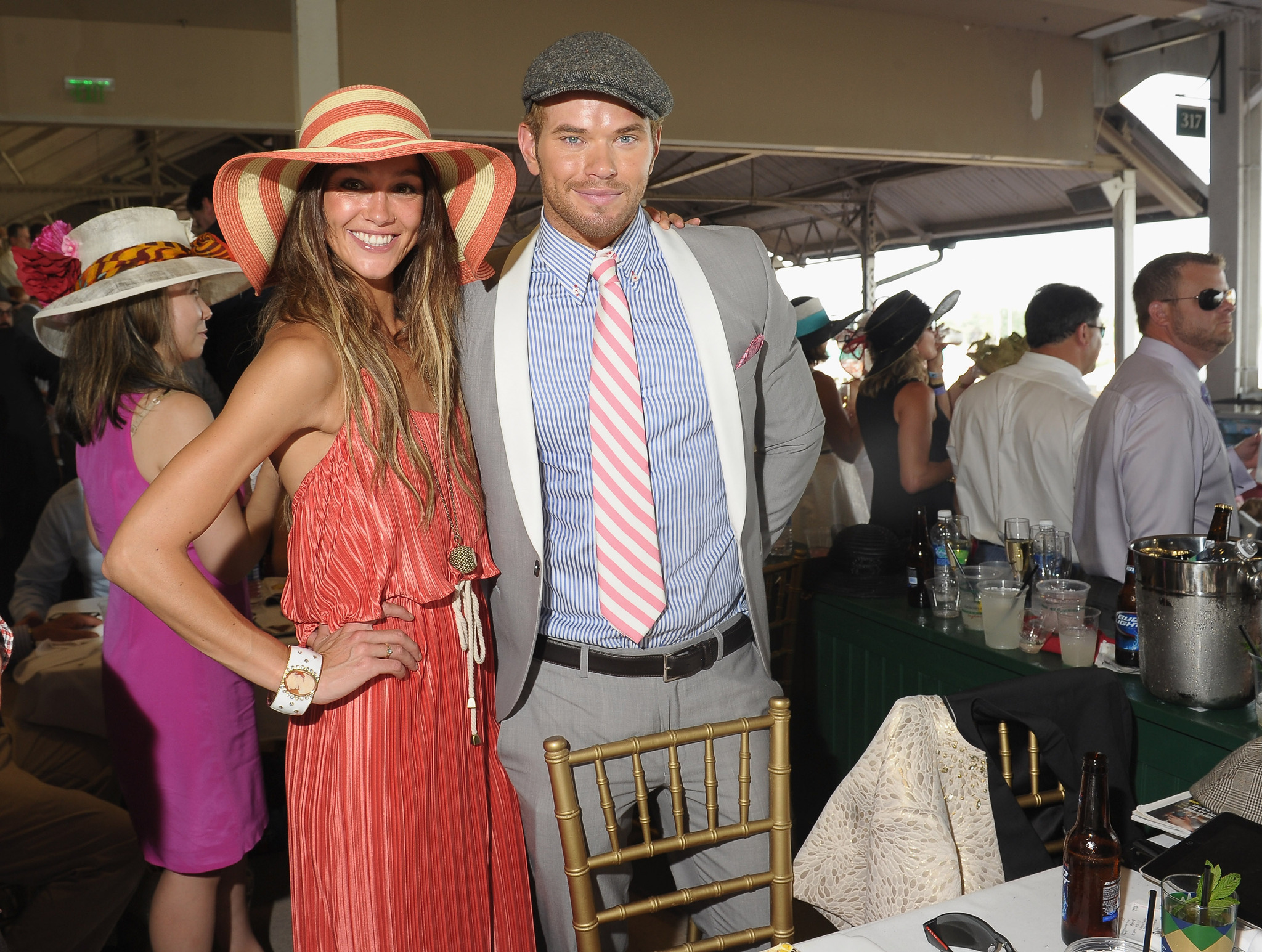 Kellan Lutz and Sharni Vinson