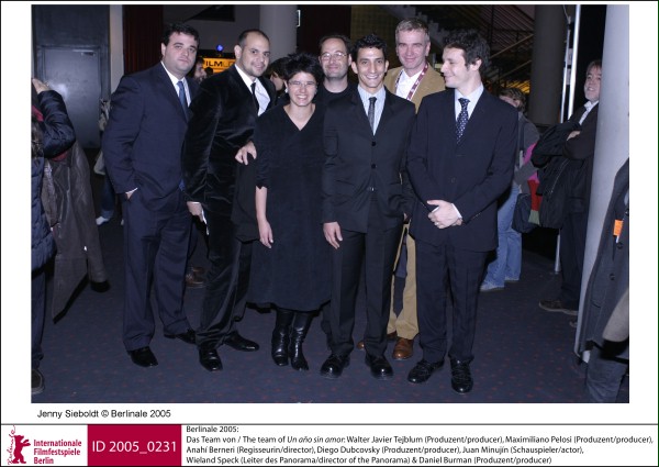 A year without love (Un año sin amor) 2005, Berlinale presentation. Anahi Berneri, Juan Minujin, Diego Dubcovsky, Daniel Burman, Wieland Speck, Maximiliano Pelosi, Walter Tejblum.