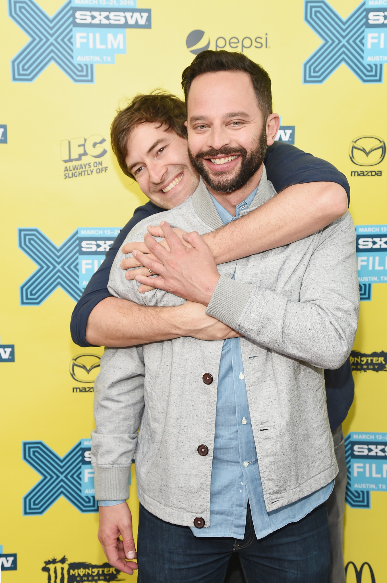 Mark Duplass and Nick Kroll at event of Adult Beginners (2014)