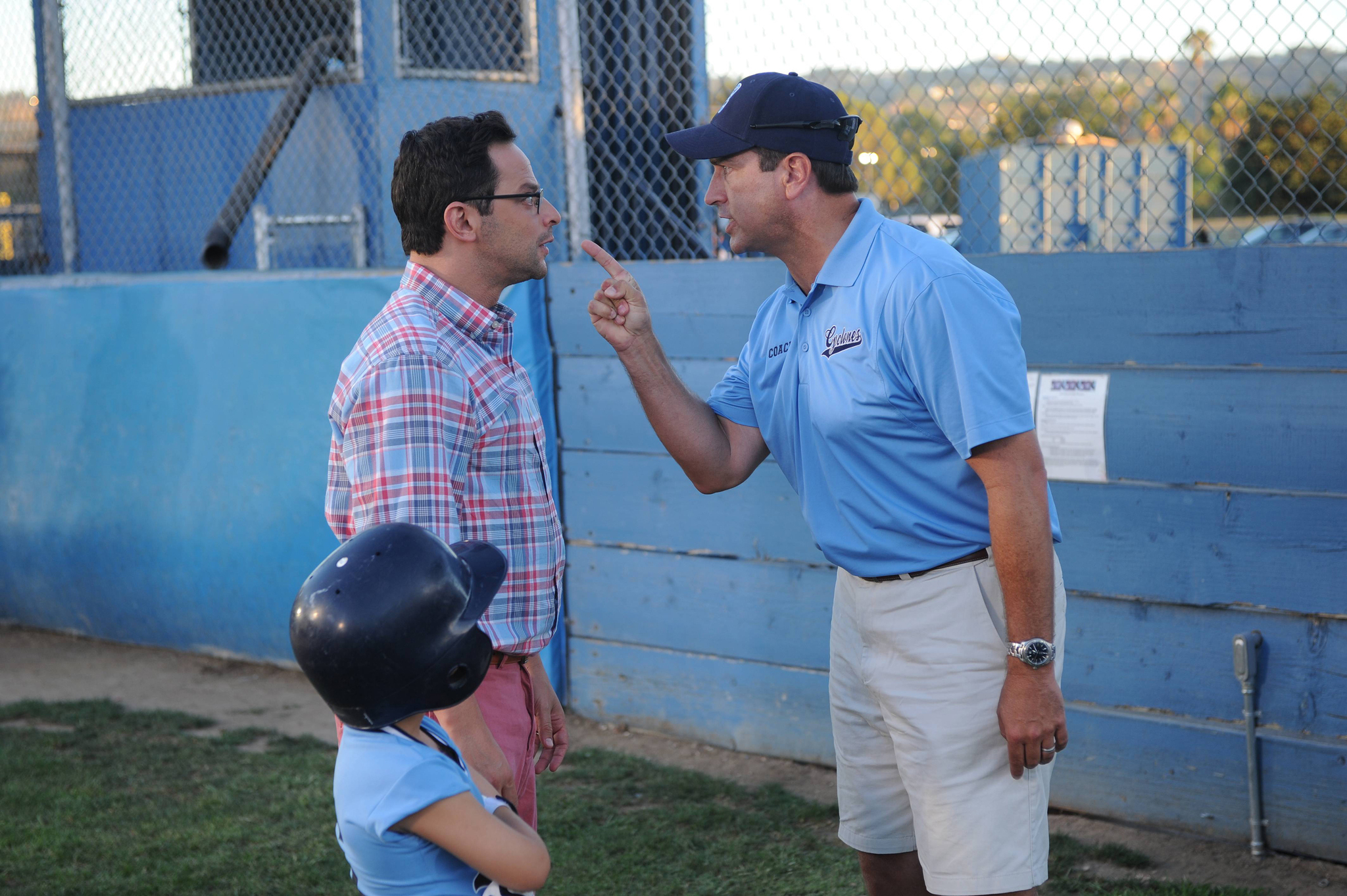 Still of Rob Riggle and Nick Kroll in The League (2009)