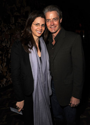 Kyle MacLachlan and Desiree Gruber