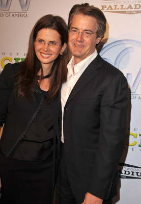 Kyle MacLachlan and Desiree Gruber