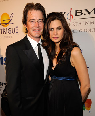 Kyle MacLachlan and Desiree Gruber