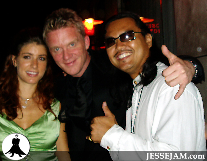 Anthony Michael Hall and Jesse Jam Miranda at AFI Film Festival