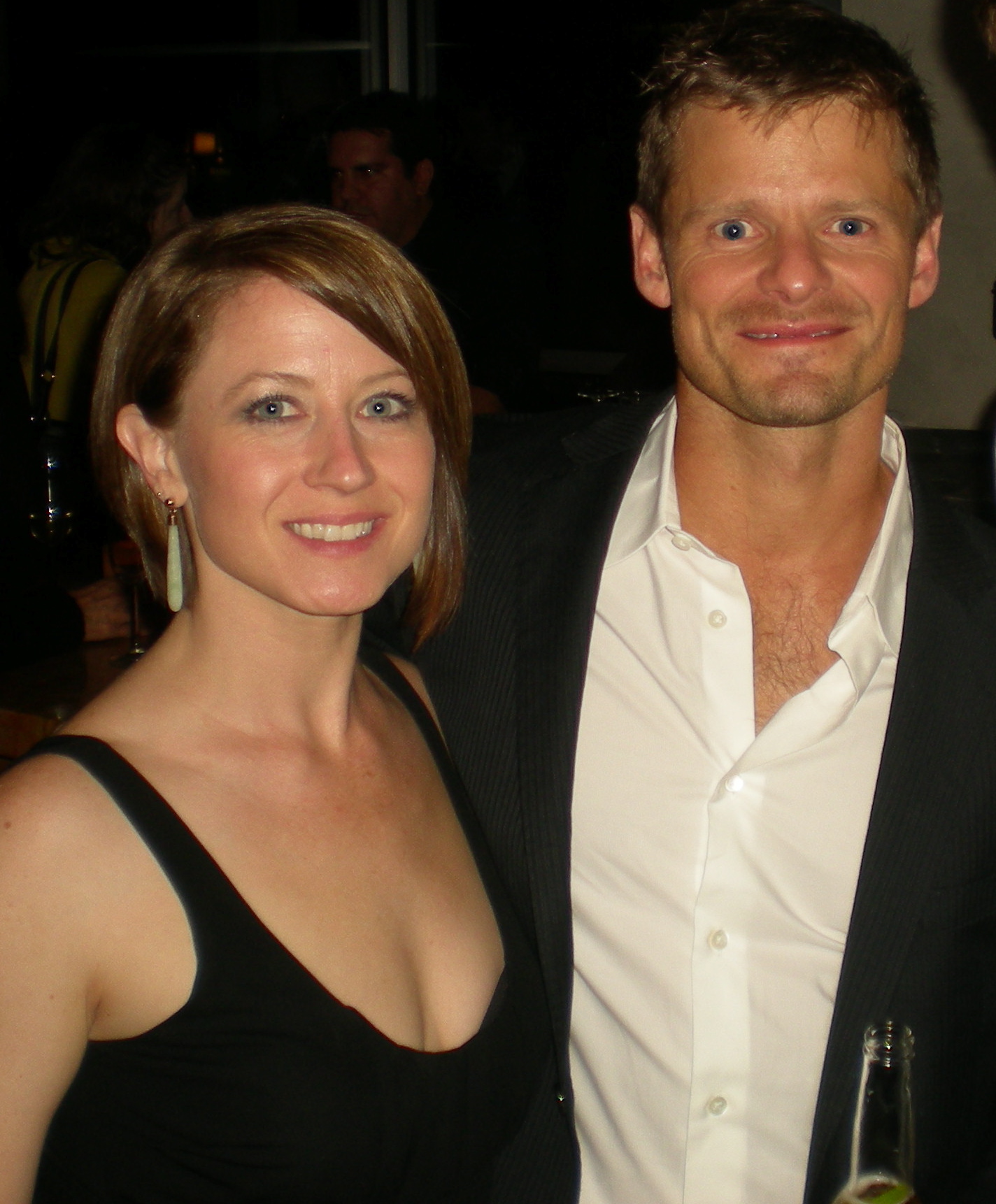 Casting Director Lana Veenker and Actor Steve Zahn, 