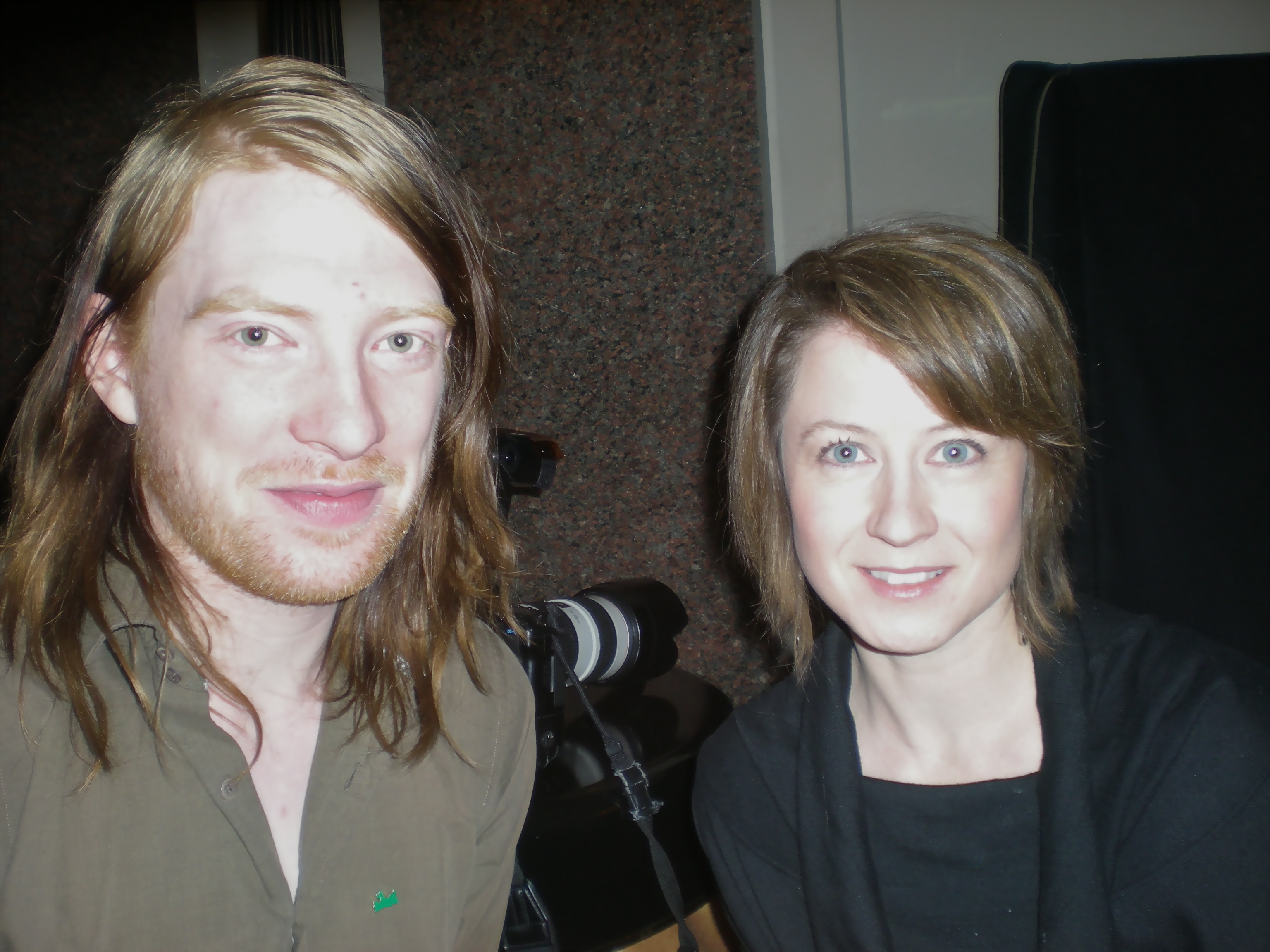 Domnhall Gleeson and Lana Veenker. EPF's Shooting Stars Meet With International Casting Directors, Berlinale, February 2011