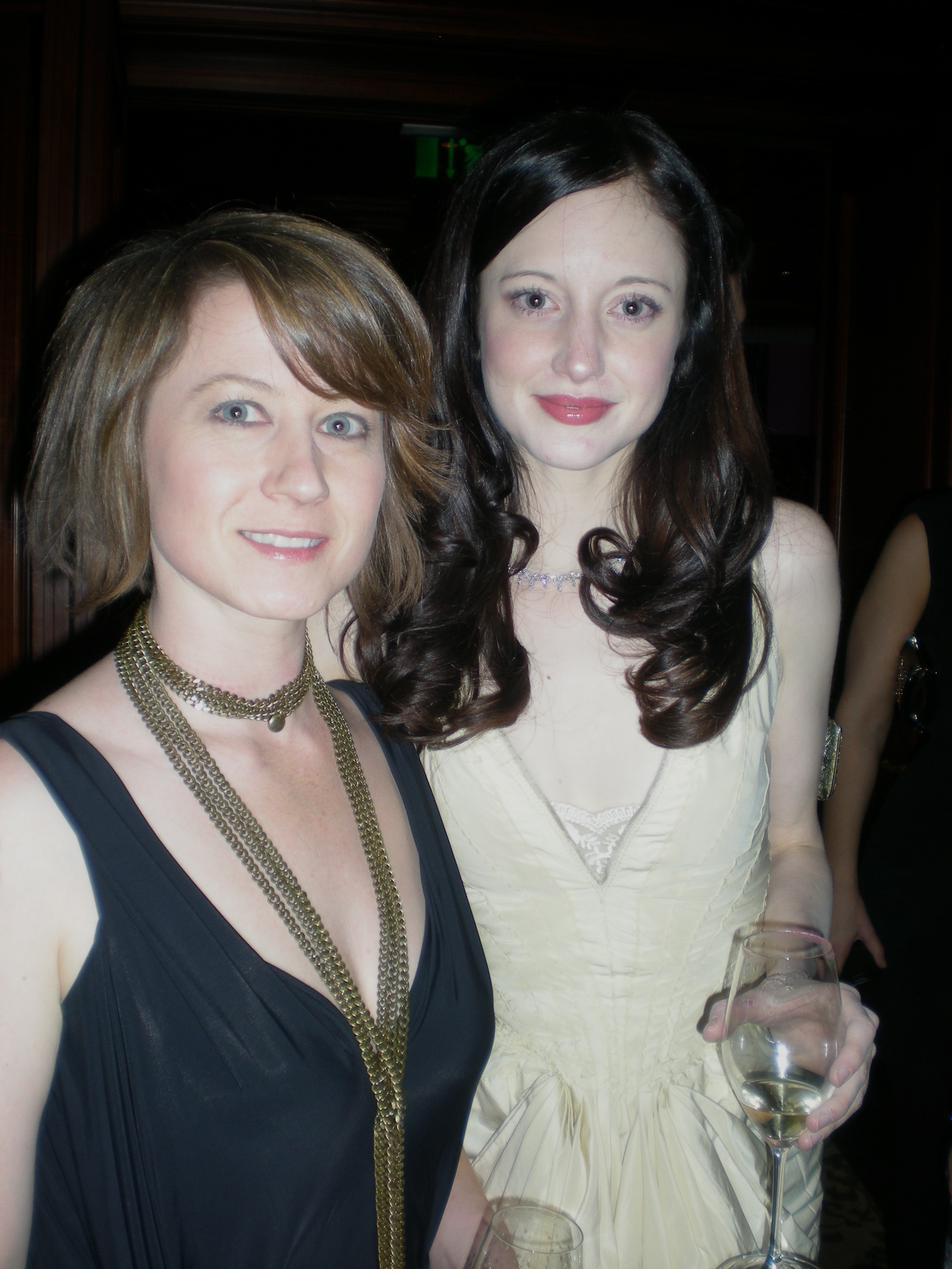 Lana Veenker and Andrea Riseborough, EFP's Shooting Stars Gala, Berlinale 2011