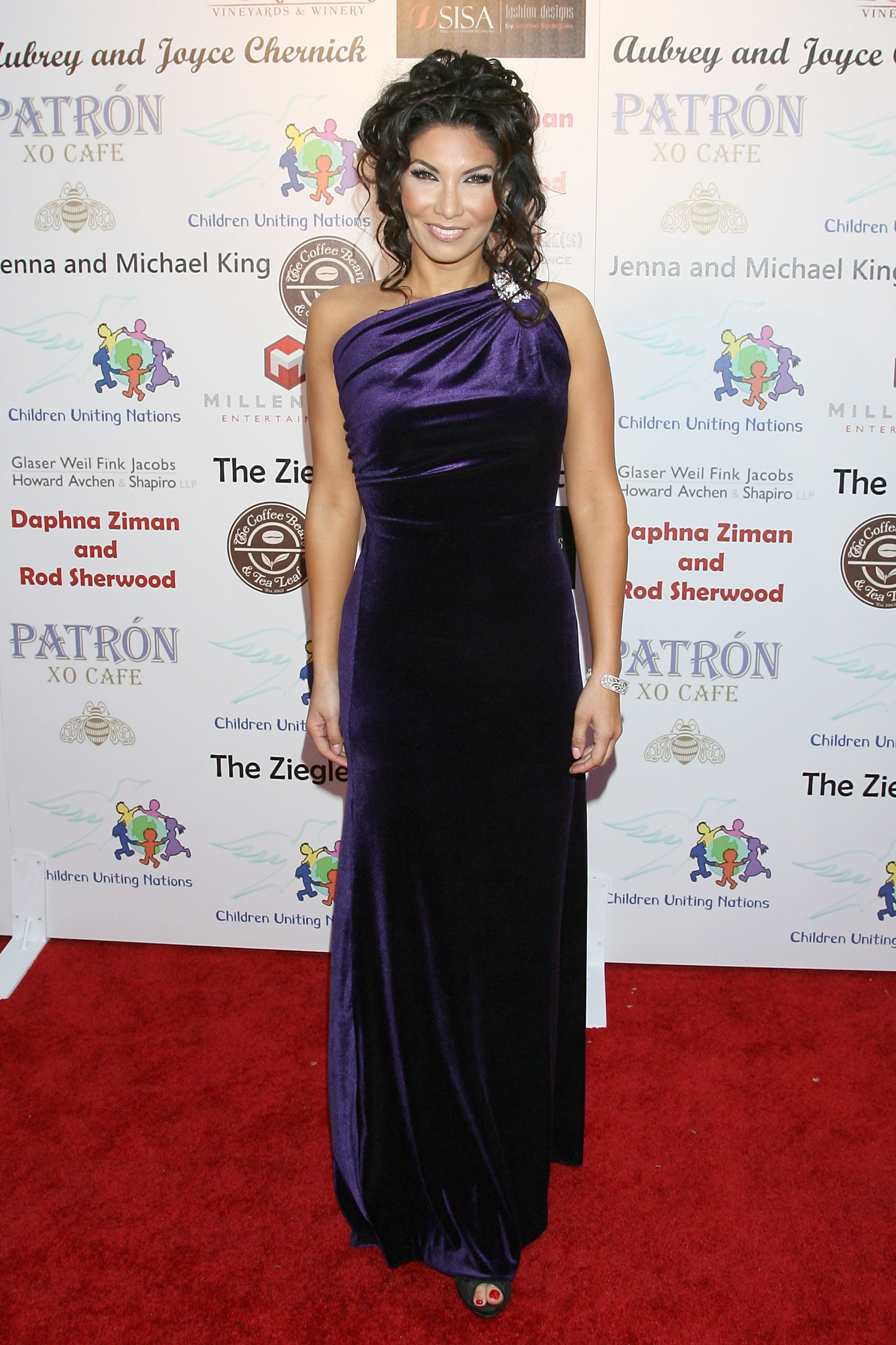 BEVERLY HILLS, CA - FEBRUARY 26: Crystal Santos attends the Children Uniting Nations Oscar Viewing Party Fundraiser on February 26, 2012 in Beverly Hills, California.