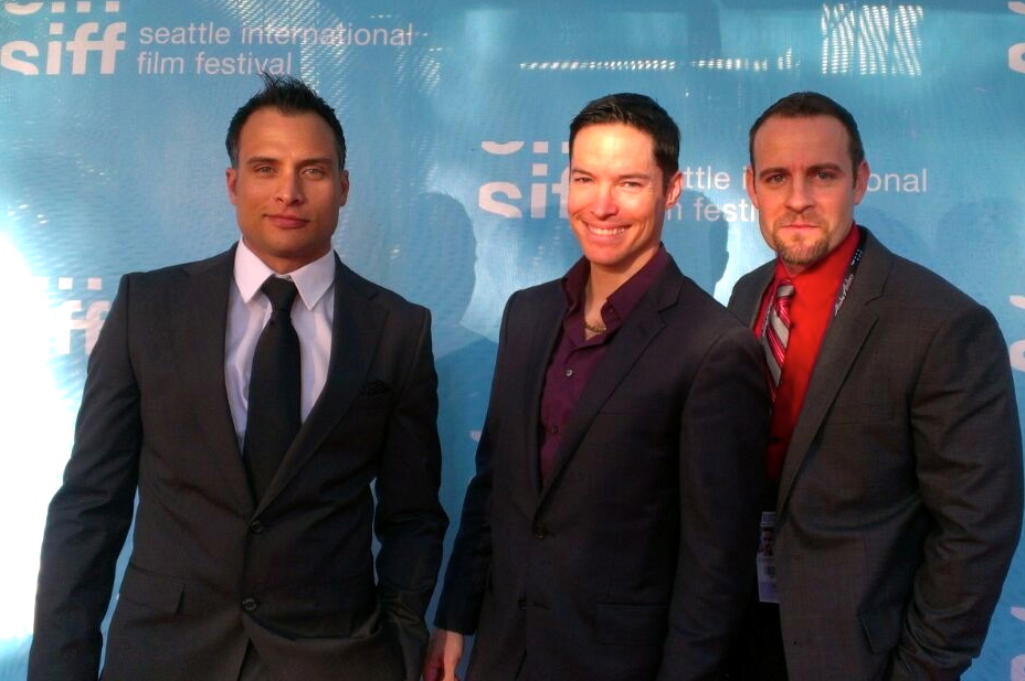 Rick Walters, David S. Hogan, and Ben Andrews during SIFF 2013.