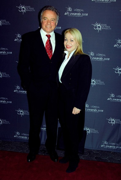 Sean Taylor with wife Jacki Weaver at the AFI awards