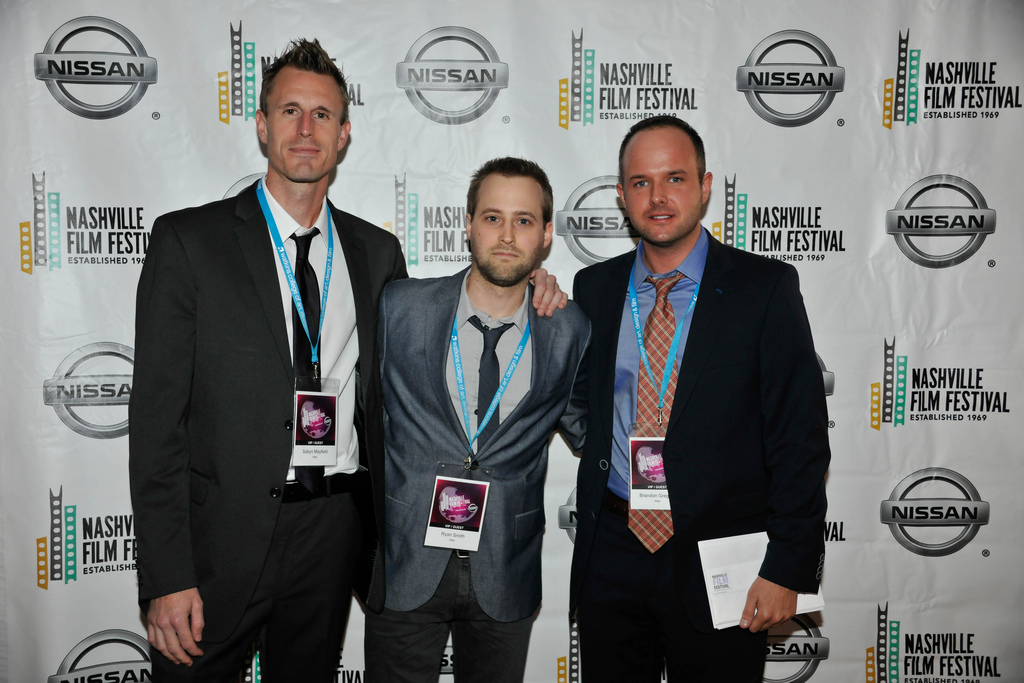 Sabyn Mayfield, Ryan Smith, Brandon Gregory. Nashville Film Festival 2012