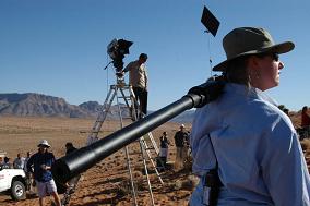 50cal! Working in the Namibian Desert