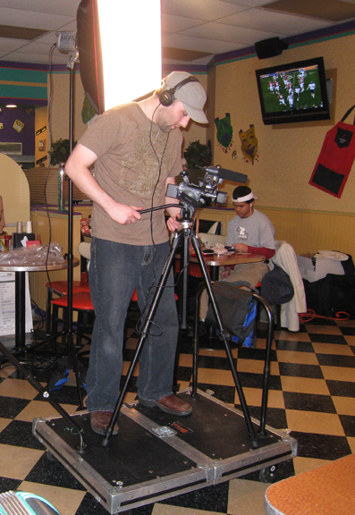 TV Commercial shoot for Mosaic - Jan. 2008