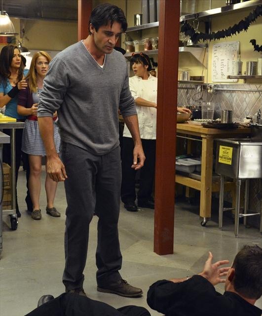 Still of Gilles Marini and Katie Leclerc in Switched at Birth (2011)