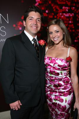 Paul Nygro and Christine Lakin at the 2007 Ovation Awards at the Orpheum Theatre in Los Angeles. Nominated for best choreography for the musical Zanna, Don't!