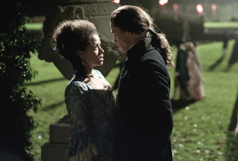 Still of Gugu Mbatha-Raw and Sam Reid in Belle (2013)