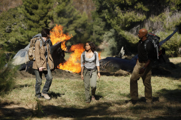 Still of Boris Kodjoe and Gugu Mbatha-Raw in Undercovers (2010)