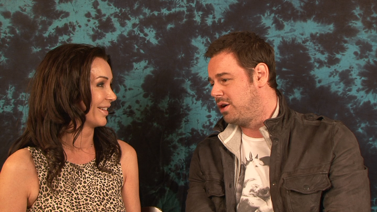 Yvette Rowland interviews actor Danny Dyer on the 'Real Football Factory' tour 2012