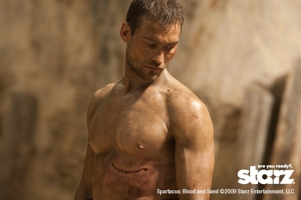 Still of Andy Whitfield in Spartacus: Blood and Sand (2010)