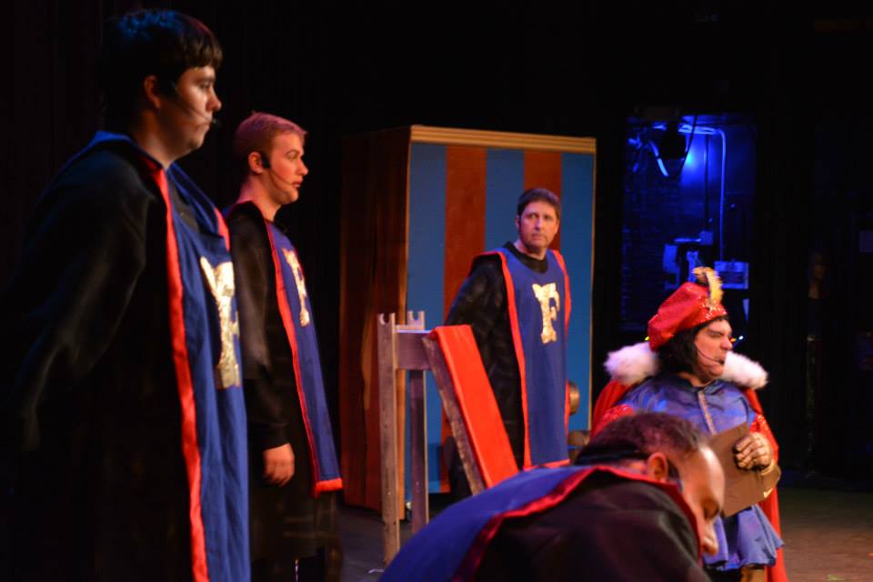 Lord Farquaad's guards in SHREK THE MUSICAL. October 2013.