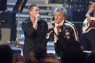 Rod Stewart and Rob Thomas