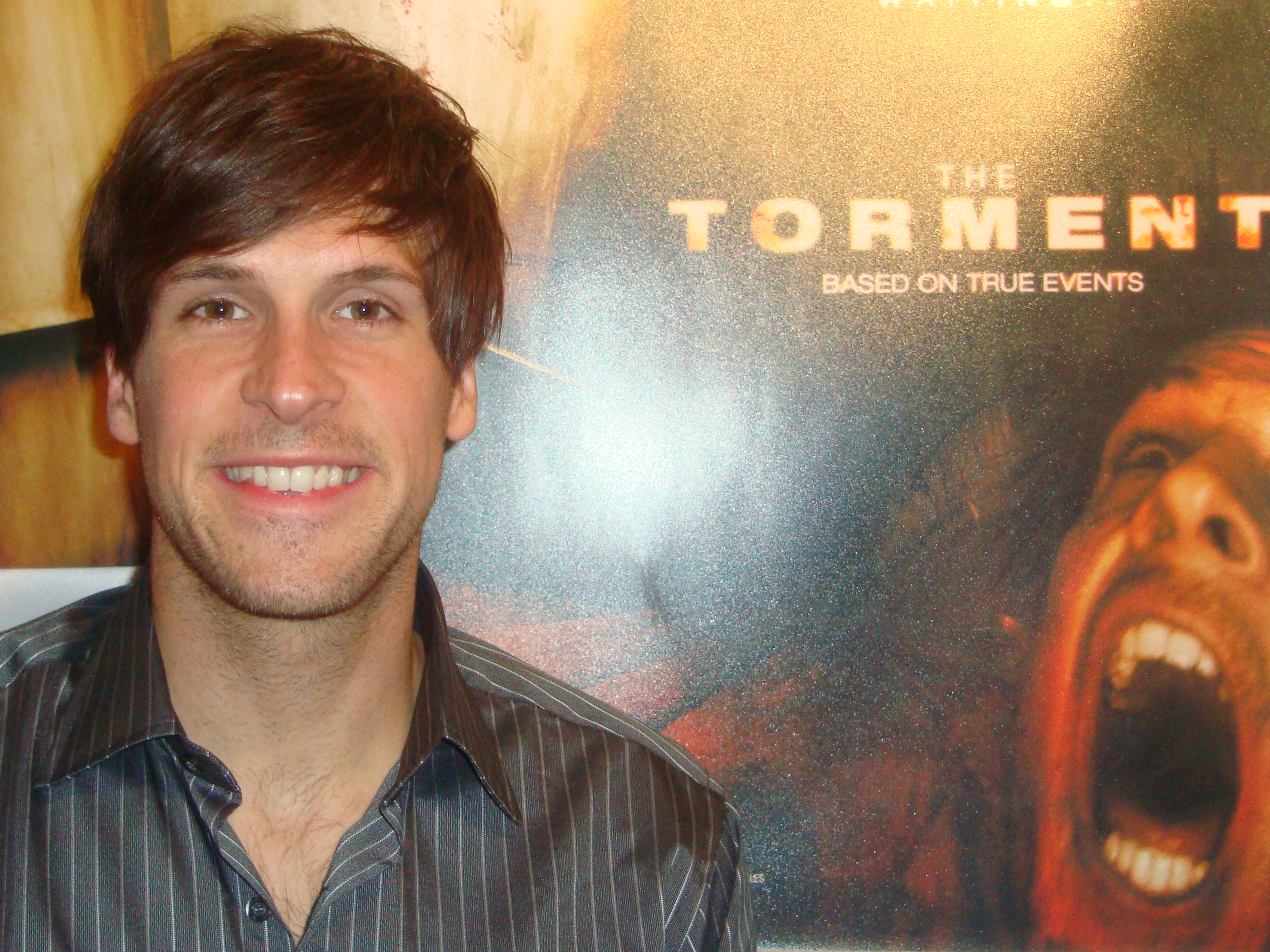 Giles Alderson at 'The Torment' screening