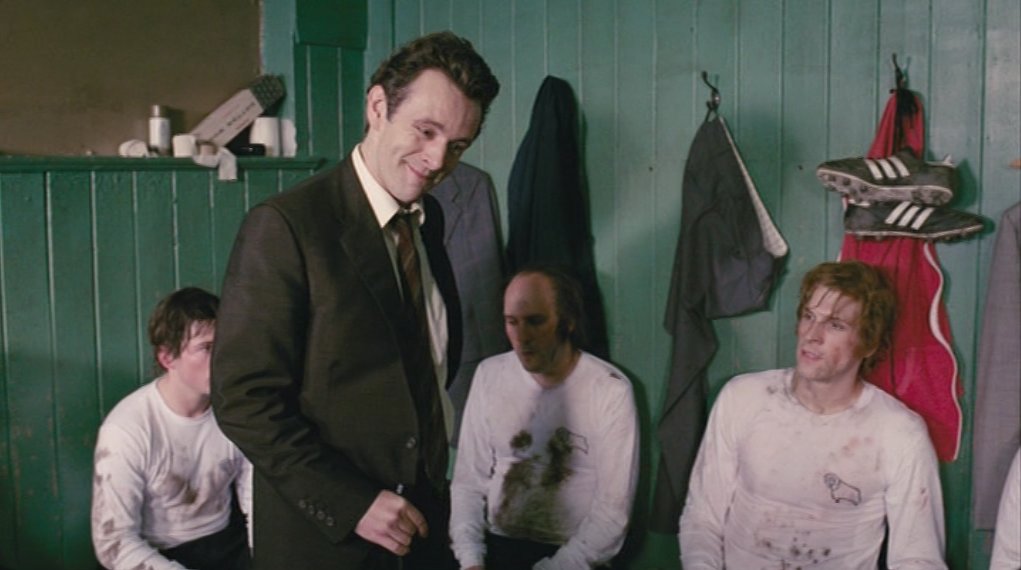 Giles Alderson with Michael Sheen in 'The Damned United'