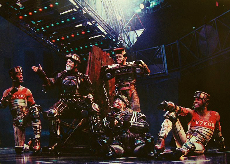 Dale Branston as 'Dustin' in Starlight Express