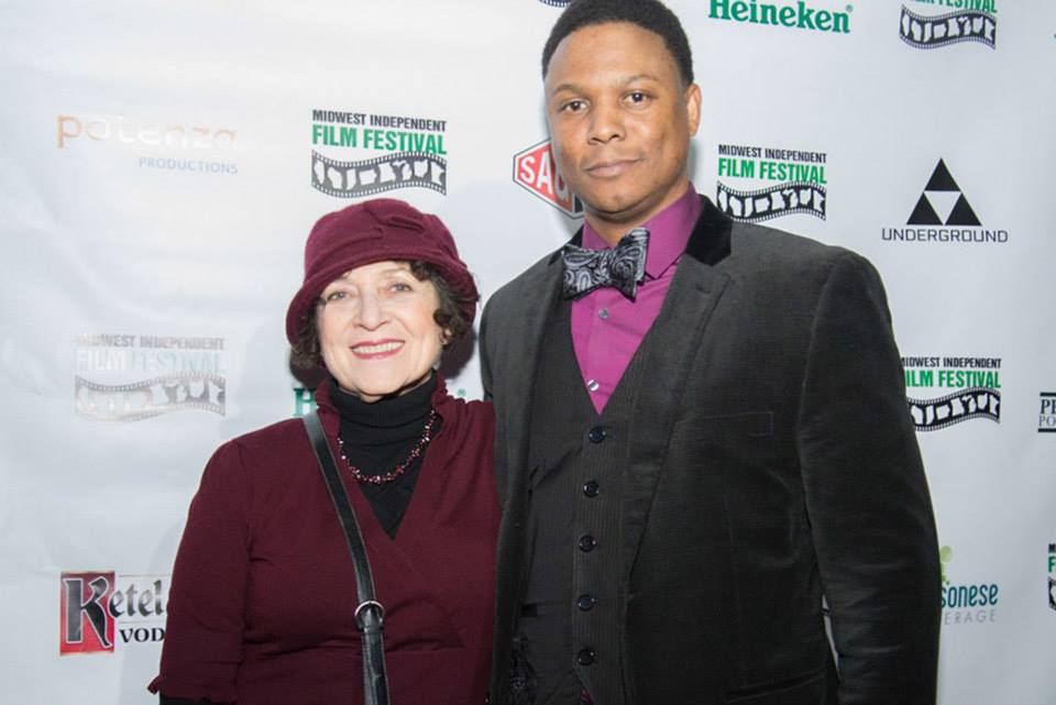 Harold Dennis w/ Joette Waters at the BMA's in Chicago 2014